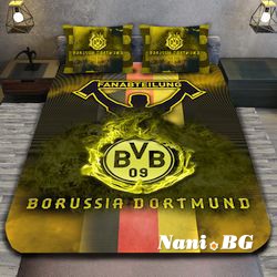 3D спално бельо Футбол - BORUSSIA DORTMUND