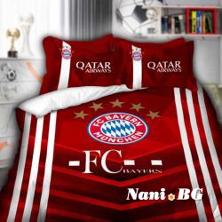 3D спално бельо Футбол - FC Bayren Munchen