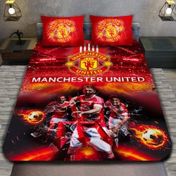 3D спално бельо Футбол, FC Manchester Unated