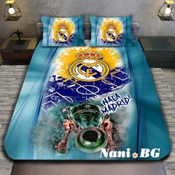 3D спално бельо Футбол - Real Madrid