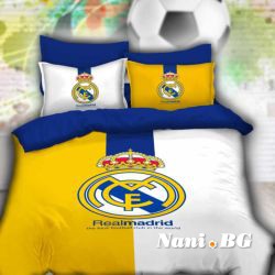 3D спално бельо Футбол - Realmadrid