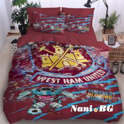 3D спално бельо Футбол - West Ham United