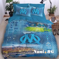 3D спално бельо Футбол - ОМ Марсилия