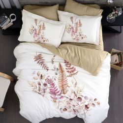 Единично спално бельо 3D SARNIA CARAMEL