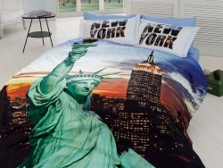 Спално бельо 3D, New York