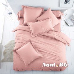 Спално бельо Ранфорс - светло Розово