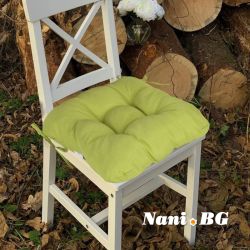 Възглавница за стол зелено
