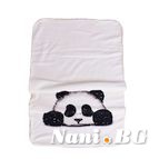Бебешко одеяло двулицево - Панда