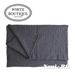 Одеяло White Boutique TIROL WOOL Gray