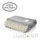 Одеяло White Boutique WINTERBERRY - dark grey 7-11