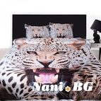 3D спално бельо с Животни - Jaguar