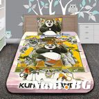 Детско 3D спално бельо KUNG FU PANDA