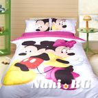 Детско 3D спално бельо Micky and Minnie Mouse