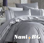 Луксозно спално бельо VIP сатен - IMAJ GRI