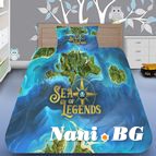 3D спално бельо Игри - Sea Of Legends