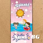 3D Плажни кърпи Kids - Splashi