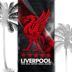 3D Плажни кърпи Sport Liverpool five stars