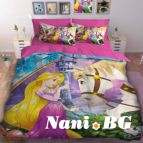 Детско 3D спално бельо - Принцеса Рапунцел