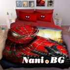 Детско 3D спално бельо - Човекът паяк