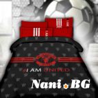 3D спално бельо Футбол - Iam United