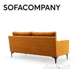 2-местен диван Astha цвят Sofa Velour Matt Amber