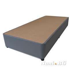 Френско легло с дамаска еко кожа височина 20+5 см