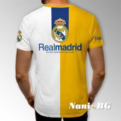 3D Мъжка тениска Realmadrid FC