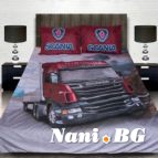 3D спално бельо с Камиони 3833