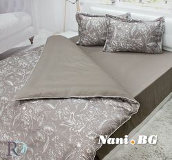 Луксозен спален комплект памучен сатен Кармелита