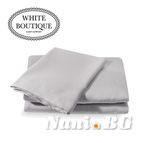 Торба за завивка White Boutique памучен сатен Сив