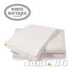 Торба за завивка White Boutique памучен сатен Екрю