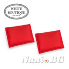 К-кт калъфки за възглавници White Boutique сатен Червено