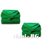 2 броя одеяла ХИТ зелено