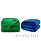 2 броя одеяла ХИТ зелено и синьо