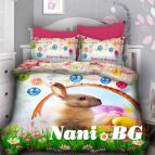 3D Великденско спално бельо Зайче