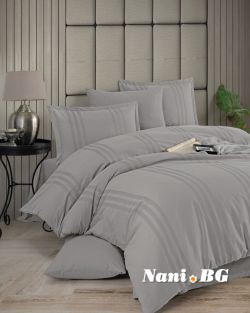 Едноцветно спално бельо Melkor, V3 Grey