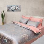 Луксозно спално бельо жакард с дантела Грациела