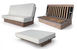 Разгъваем диван Никол, Almar col. Beige