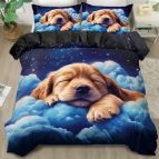 3D спално бельо с Животни, Dog 13933