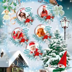 коледен 3d спален комплект с ваша снимка, 12100