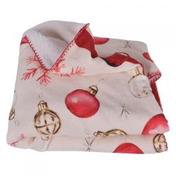 Бебешко коледно одеяло двулицево 100х150, ДЖУДЖЕ
