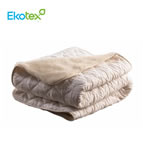 Олекотена завивка Тhe Woolland Wool_Linen, бяла