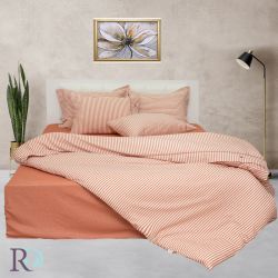 Двоен спален комплект Лен, брик