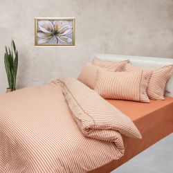 Двоен спален комплект Лен, брик