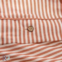 Двоен спален комплект Лен, брик