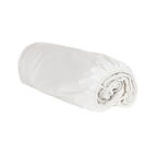 Чаршаф с ластик памук и бамбук, бяло