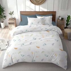 Спално бельо 2 части плик и калъфки, МАЛВА