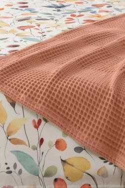 Спално бельо памук в комплект с ковертюра, FAYETTE APRICOT