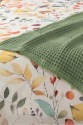Спално бельо памук в комплект с ковертюра, FAYETTE GREEN