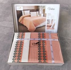 Спално бельо памук в комплект с ковертюра, VALERIE, kaysii